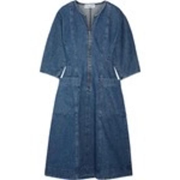 APIECE APART Fernwood Denim A-line Dress size 2 / US XS - Picture 12 of 12